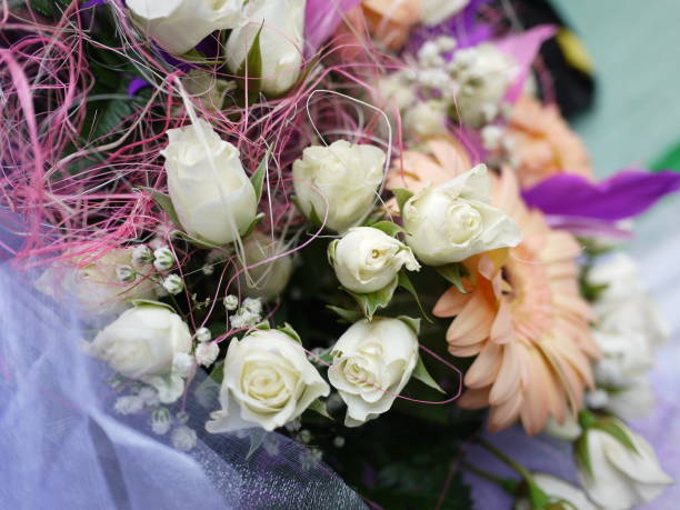 istock Beautiful wedding bouquet for the bride. 1145292101