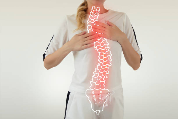 istock human spine with pain colored red 1145308918