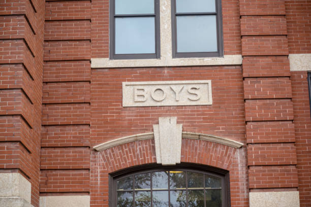 istock Segregation in schools, boys 1145314213