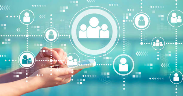 istock Social connections with smartphone 1145315543