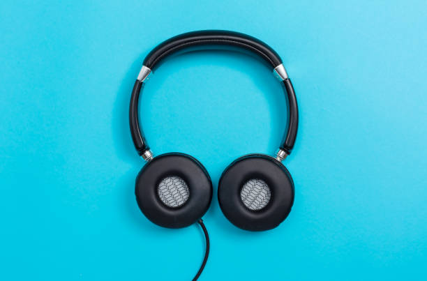 istock Headphones Pair of headphones 1145315744