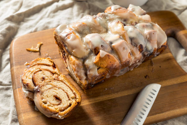 istock Homemade Sweet Cinnamon Roll Bread Loaf 1145319357
