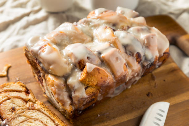 istock Homemade Sweet Cinnamon Roll Bread Loaf 1145319968
