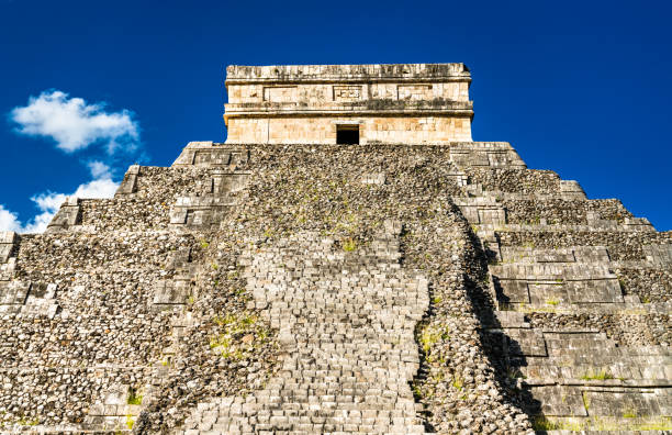 istock El Castillo or Kukulkan, main pyramid at Chichen Itza in Mexico 1145326697