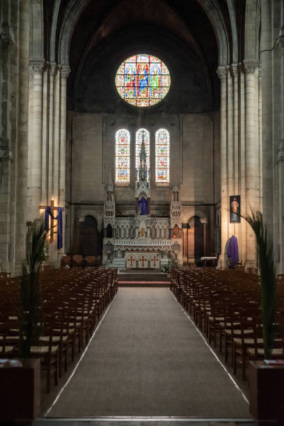 istock Inside Saint Ferdinand church in Bordeaux 1145326712