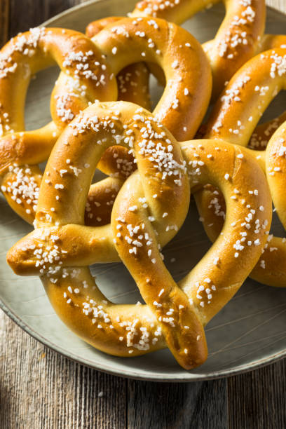 istock Homemade Bavarian Soft Pretzels 1145327818