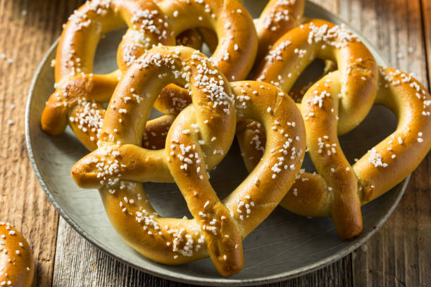 istock Homemade Bavarian Soft Pretzels 1145327956