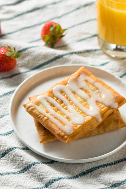 istock Sweet Breakfast Strawberry Toaster Pastry 1145330418