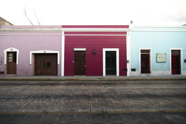 House in Merida stock photo