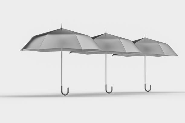 istock 3d rendering, the umbrella with Shed film background 1145341226