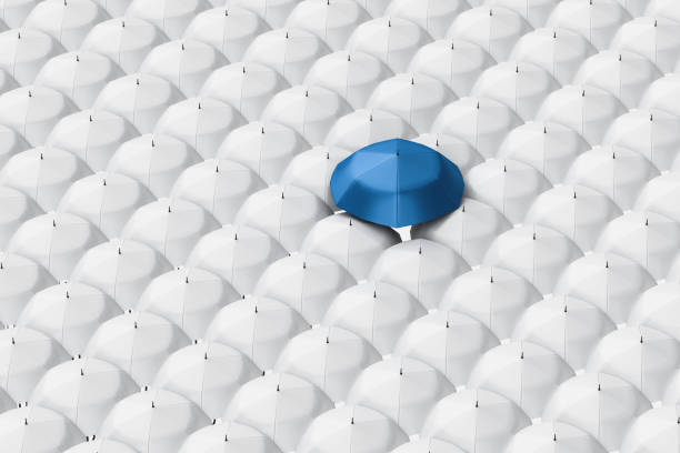 istock 3d rendering, the umbrella with Shed film background 1145341280