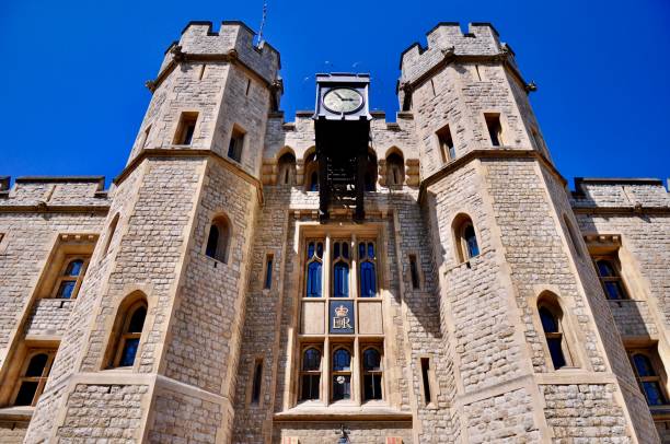 Construction of this Tower of London Fortress was started by William the Conqueror around 1080AD