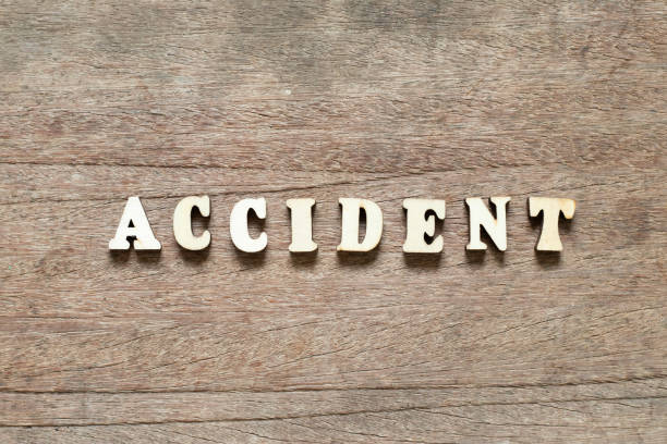 istock Letter block in word accident on wood background 1145353143