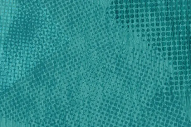 Photo of Textured Background - Abstract Half Tone Teal