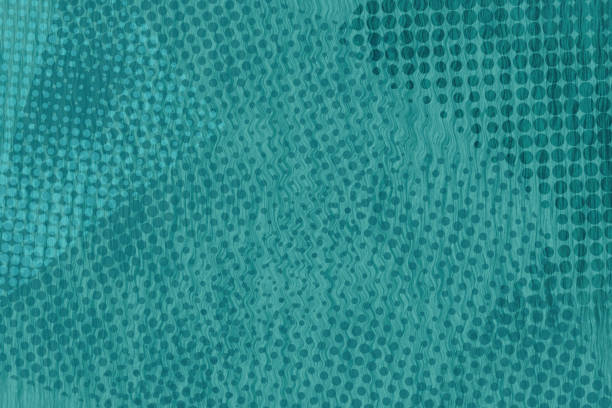 Textured Background - Abstract Half Tone Teal - fotografia de stock