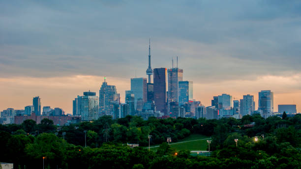 istock Toronto Skyline High Contrast 1145359951