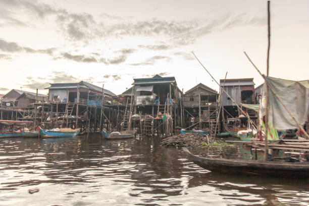 istock Tonle Sap Floating Village, Cambodia 1145362281