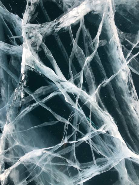 istock Ice surface of Baikal lake 1145377666