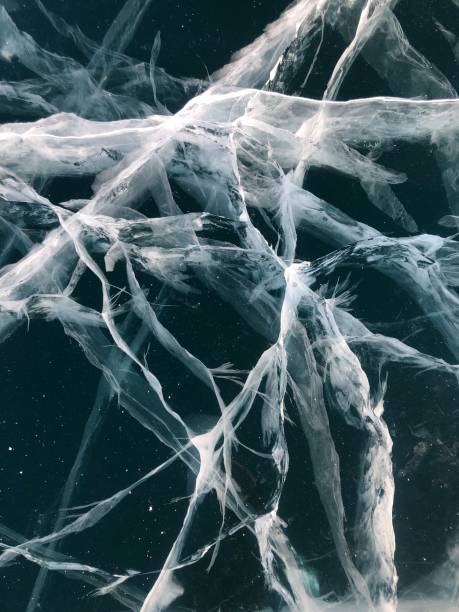 istock Ice surface of Baikal lake 1145377683