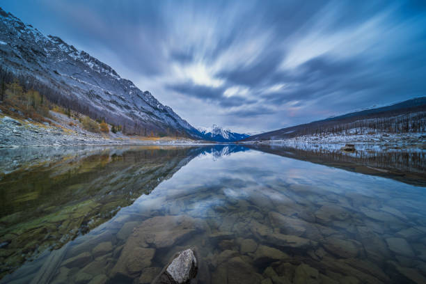 istock scenic view  Of reflection lake and mountains against sky 1145381622