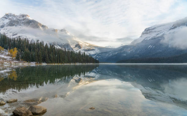 istock scenic view  Of reflection lake and mountains against sky 1145381787