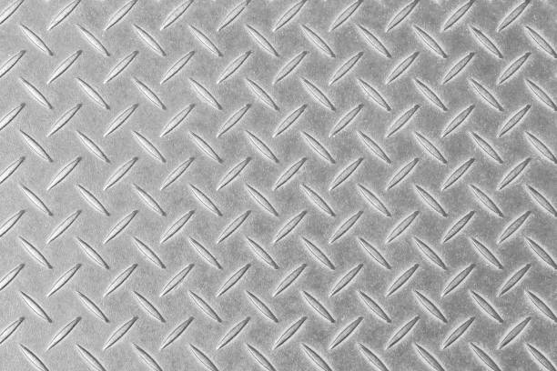 istock Pattern style of Steel floor background and texture 1145382493