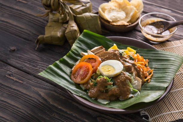 istock gado-gado. traditional Indonesian food 1145382505