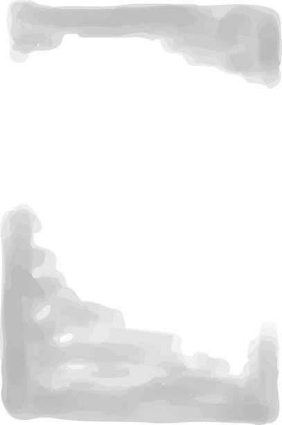 istock Monochrome Vertical abstract watercolor style colorful background 1145386350