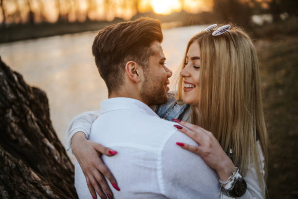 istock Happiness is your gentle embrace 1145390486