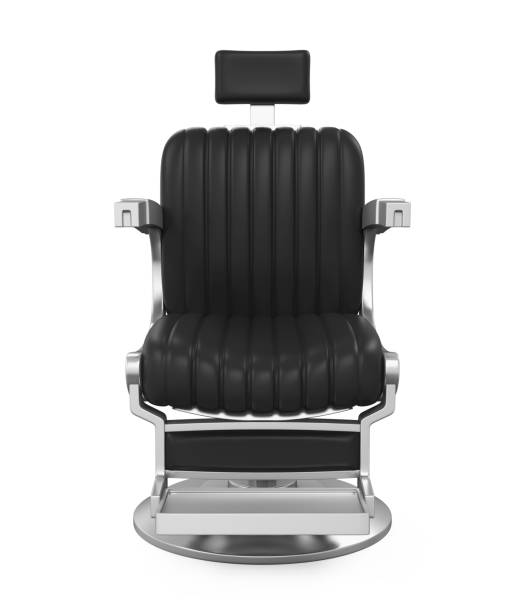 istock Barber Chair Isolated 1145390538