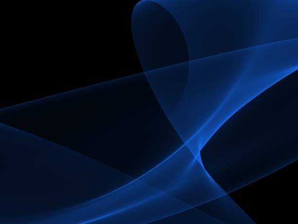 istock Abstract background, blue waved lines for brochure, website, flyer design 1145390577