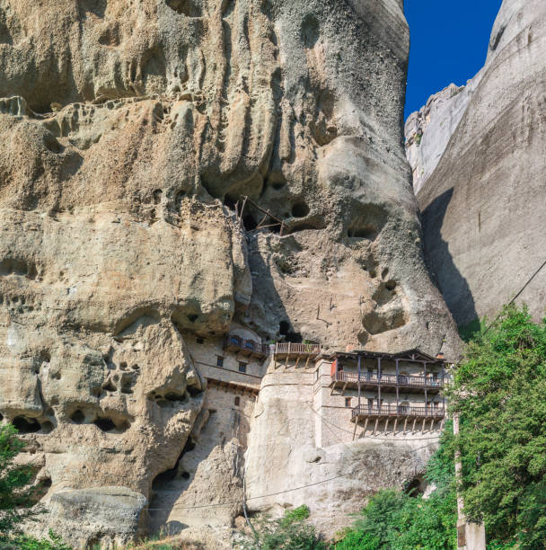 istock Rock formation in Meteora, Greece 1145392339