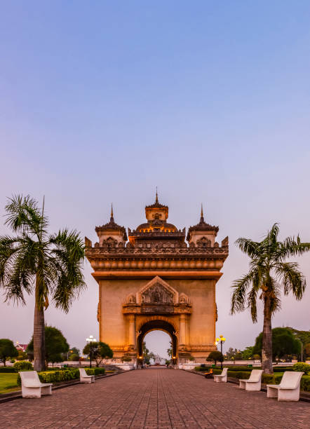 istock Patuxay Monument  in Vientiane, Laos 1145394618