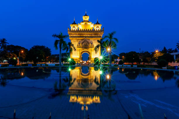 istock Patuxay Monument  in Vientiane, Laos 1145394635