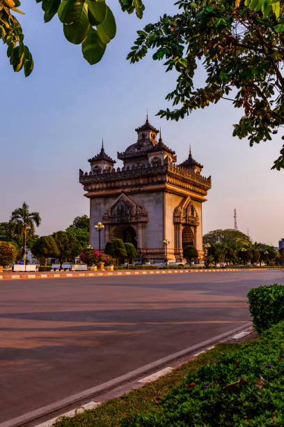istock Patuxay Monument  in Vientiane, Laos 1145394657