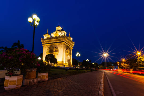 istock Patuxay Monument  in Vientiane, Laos 1145394671