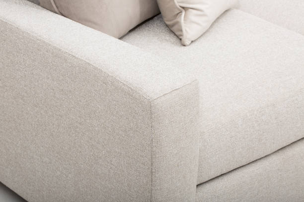 istock light pink sofa/sofa bed, Christine Light Gray Loveseat, white and pink pillow with white background 1145400841