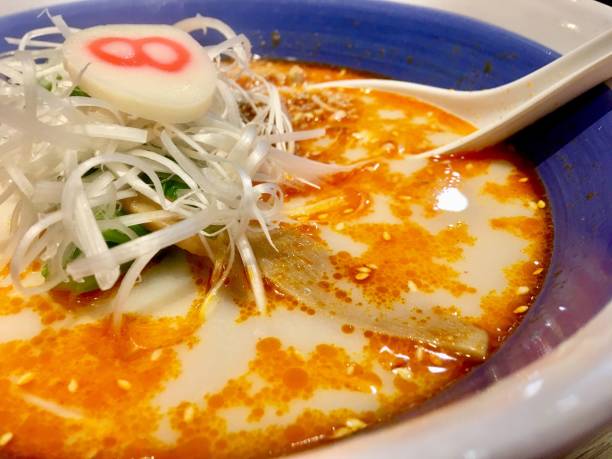 Close-Up Of Soup Served In Bowl