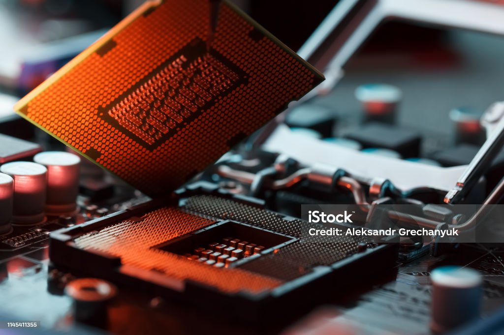 Computer Tech Upgrades Electronic Engineer Of Computer Technology Maintenance Computer Cpu ...