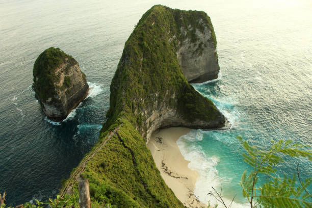 istock Aerial View Kelingking Beach 1145412555