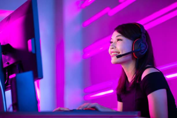 istock cybersport gamer have live stream 1145413278