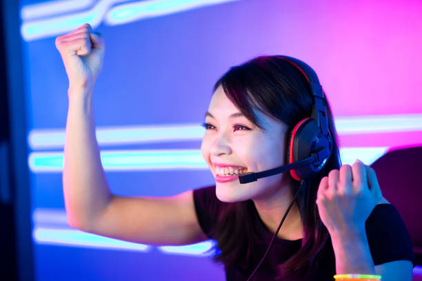 istock cyber sport gamer win game 1145413352