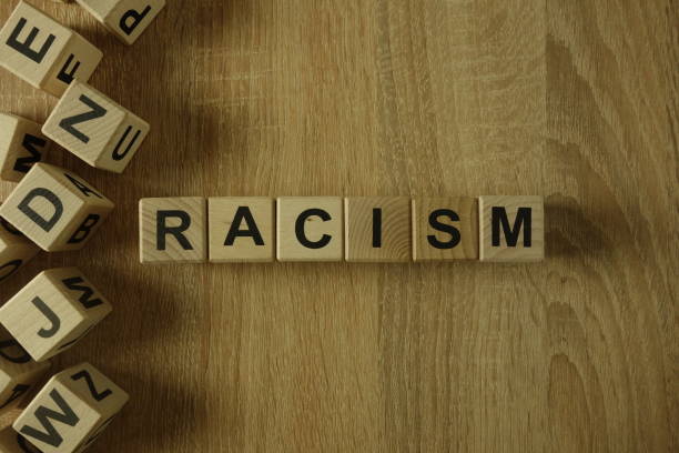 istock Racism word from wooden blocks 1145414643