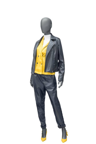 Full-length female mannequin.