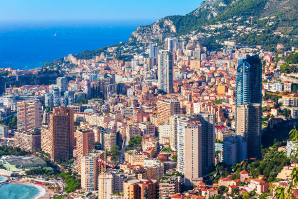 istock Monte Carlo, Monaco aerial view 1145419116