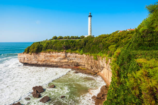 istock Lighthouse of Biarritz lighthouse, France 1145421442