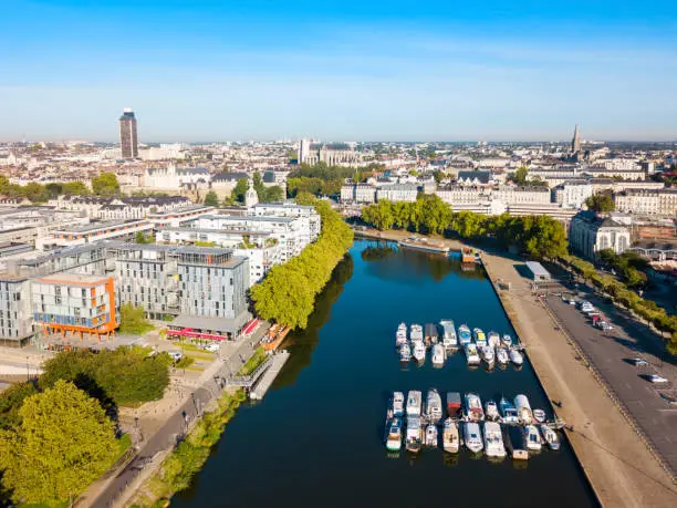 Photo of Boats on Erdre River, Nantes