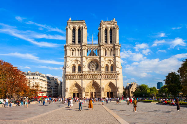 istock Notre Dame de Paris, France 1145422093