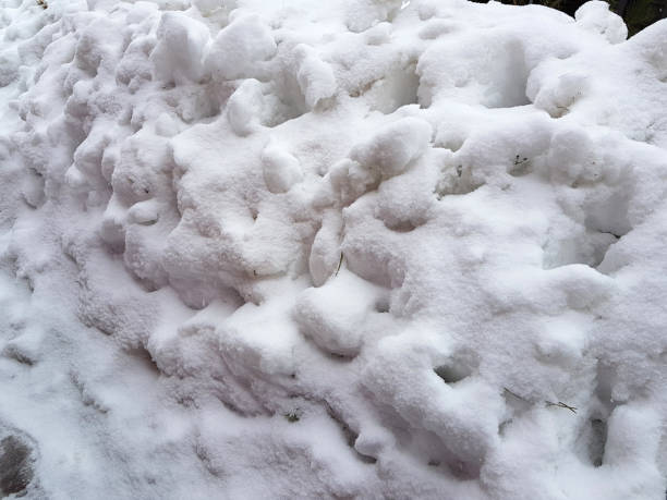 istock Beautiful gradient background banner for text - texture of uneven snow 1145426197
