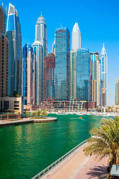 istock Dubai Marina district in Dubai, UAE 1145426443